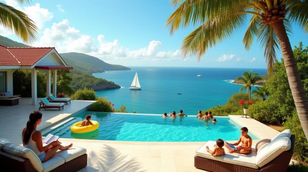 Choisir une villa adaptée pour votre grande famille en Guadeloupe