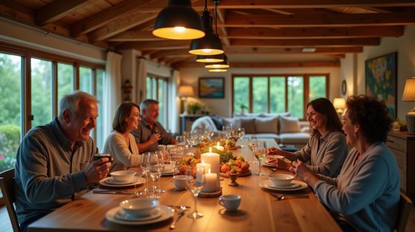 Organiser des vacances inoubliables dans un gîte de grande capacité